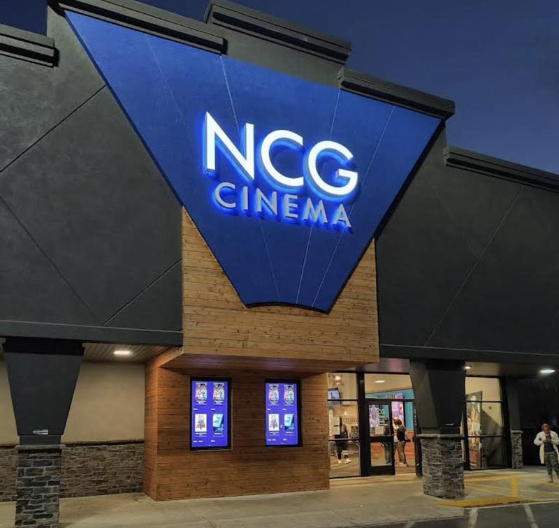 On the big screen at your local theater